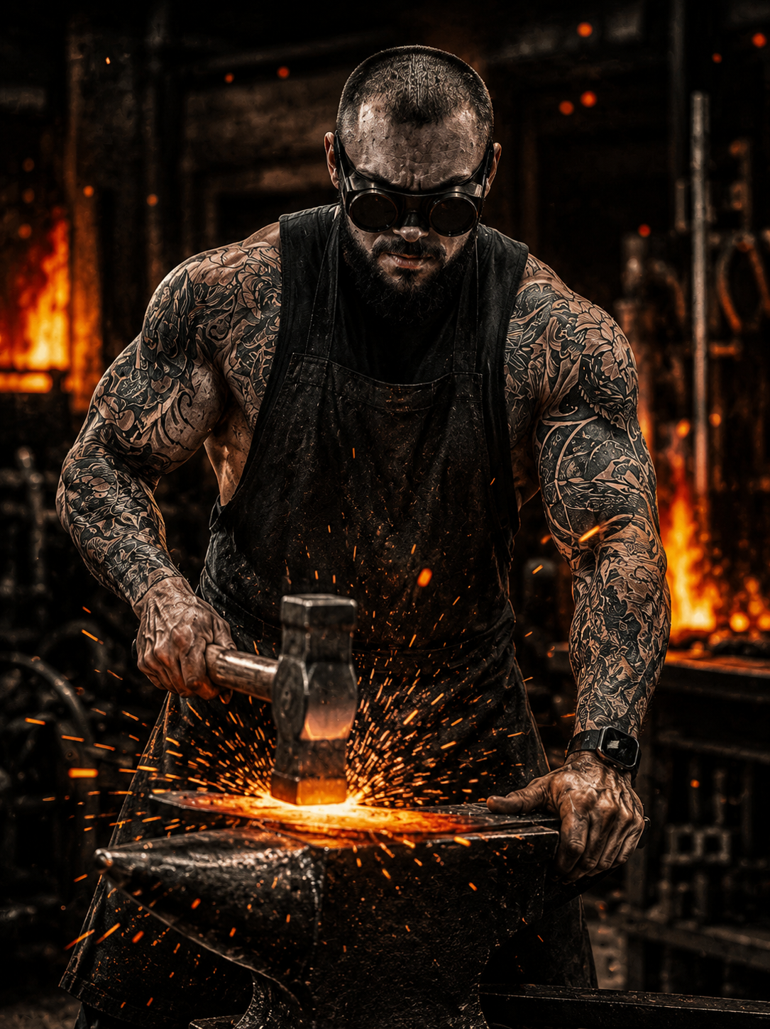 Rusty forging strength